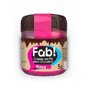 Mostrar detalhes de Corante em Pó para Chocolate Rosa 5g - FAB Imagem de Corante em Pó para Chocolate Rosa 5g - FAB